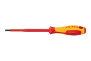 KNIPEX Izolovaný šroubovák pro šrouby s drážkou.